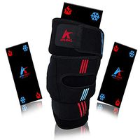 Ice Pack Knee Compression Brace with Hot & Cold Therapy Wrap for Pain Relief for Athletic Injuries, Soreness, Arthritis, Meniscus Tear, ACL, MCL - Support and Fast Recovery for Men & Women - Fits Most