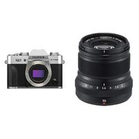 Fujifilm X-T30 Body Silver + Fujinon XF50mmF2 R WR Lens Black