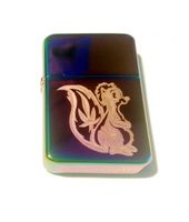 Vector KGM Thunderbird Custom Lighter - Marijuana Pot Skunk Weed Ganja Leaf Logo High Polish Prism Rainbow Finish Rare by Vector