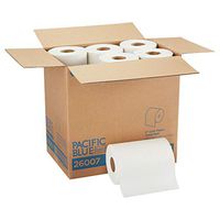 Pacific Blue Basic 2" Core Paper Towel Roll (Previously Branded Acclaim) by GP PRO (Georgia-Pacific), White, 26007, 350 Linear Feet Per Roll, 12 Rolls Per Case