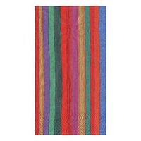 Caspari Balthazar Stripe Paper Guest Towel Napkins, 15 Per Package