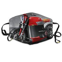 YUIOP Electric Motorcycle Printed Mask Neutral Mask for Men and Women Polyester Dust-Proof Breathable Mask
