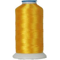 Threadart Polyester Machine Embroidery Thread By the Spool - No. 156 - Pollen Gold - 1000M - 40wt - 220 Colors Available