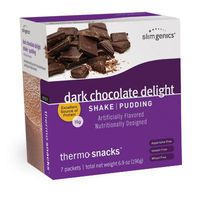 SlimGenics Thermo-Snacks ® |10g Protein - Alleviate Cravings, Increase Energy and Mental Focus, Enhance Weight Loss Results - Kosher Certified, 150 Calories - 7 Packets | Chocolate Shake