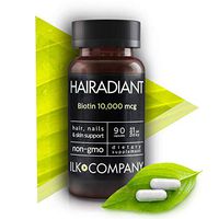 Hair Vitamins - Biotin 10,000 MCG - Non-GMO Hair Growth Essential Treatment for Men & Women - Longer & Healthier Hair and Nails - Radiant Skin - 90 Capsules