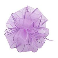 Berwick Offray DWI Sheer Spring Wired Edge Ribbon-1-1/2 Wide X 50 Yards-Lavender Ribbon