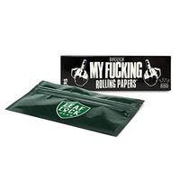 My Fucking Rolling Papers King Size Papers (1 Pack) with Leaf Lock Gear Smell Proof Pouch