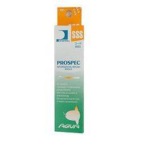 GC Prospec Interdental Brush Angle Aqua SSS 4 Count Aqua Orange