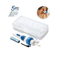 Chiak Kids Electric with 2 Replacement Brushes Vacuum Earwax Removal Kit Earwax Removal Tool