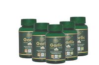 Herbo Natural Ayurvedic Lahsuna (Allium sativum) Extract 500Mg 60 Veg Capsules, GMP Certified (Pack of 5)