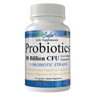Complete, Energizing Nutritional Support to Balance/Protect Digestive System, Probiotics 50 Billion CFU, Digestive Gut Relief Non-GMO Formulated with an Impressive Pure Prebiotics Complex