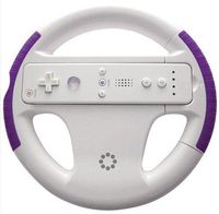 Memorex Purple Racing Wheel for Wii