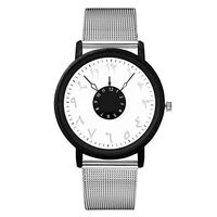 Mens Watches,Fxbar Casual Quartz Stainless Steel Men's Analog Wrist Watch Charming Luxury Bracelet Watches Clock(B)