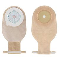 HZYWL Ostomy Colostomy Supplies Pocket Paste Type Ostomy Bag Open Pocket Disposable Stool Bag (Box of 3)