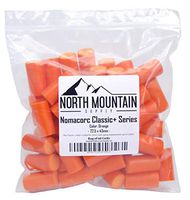 North Mountain Supply Synthetic Nomacorc Classic Series Corks 22.5 x 43mm- Bag of 60 (Orange)