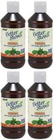 NOW Food rfvf BetterStevia Liquid, 4 Pack of 8 Ounce
