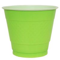 Hanna K. Signature Collection 50 Count Plastic Cup, 9-Ounce, Lime Green