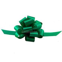 Emerald Green Gift Pull Bows - 5" Wide, Set of 10, Christmas Party Ribbons, St. Patrick's Day Decorations, Easter, Spring, Earth Day, Fundraiser, School Dance