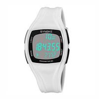 Fxbar,Simple Fashion Mens Watches Outdoor Running Surfing Cycing Digital Sports Watch Automatic Watch(White)