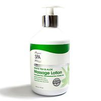 B2 Organic Spa White Tea & Aloe Massage Lotion 16.79 oz.