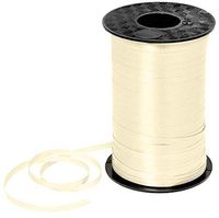 PMU Curling Ribbon 3/16" Inch X 500 Yards Ivory (1/Pkg) Pkg/1