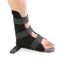 koulate Hard Plantar Fasciitis Night Splint, Orthopedic Sleeping Immobilizer Stretch Boot Foot Support Boot Features Adjustable Straps for Achilles Pain Relief (M)