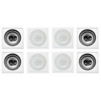 Acoustic Audio CS-I63S-4PR 300 Watt 6.5" 3-Way Home Theater in-Wall/Ceiling Speakers (4-Pair)