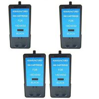 Amsahr 18C0032 Lexmark 18C0032, Z816 Remanufactured Replacement Ink Cartridges, 4-Pack, Black