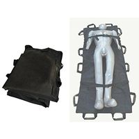 Healthcare Multi-Mover Plus Transfer/Slide Sheet,Folding Home Portable First Aid Thickened Canvas Soft Stretcher - Black,180×70cm