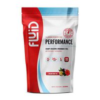 Fluid Performance - Low Sugar Endurance Fuel Sports Drink Mix with Electrolytes, All Natural Ingredients, Gluten-Free for Before or During Exercise
