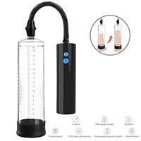 Electric Powered Vacuum Siction Device, Massager Kit with 3 Modes Suction Pump Kit - Man Male Body Exerciser Machine