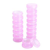 Artibetter 2pcs 7 Day Pill Organizer Case Tower Weekly Stackable Pill Storage