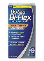 Osteo Bi-Flex Triple Strength Joint Supplement with Glucosamine & Magnesium, Gluten Free, 80 Tablets
