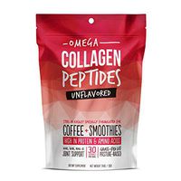 Collagen Peptides Protein Powder Supplement for Keto Coffee and Shakes - Grassfed & Pasture Raised | Perfect for Women - Hair, Skin, Nails, Joints | Post Workout & Recovery - 30 Servings (12 Ounce)