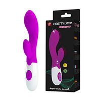 JINZHI Rabbit Massage Sticks - Waterproof & Ultra-Silent Design - 30 Frequency - Power by 2X AAA Batteries