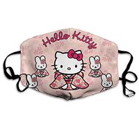 SSUJ7 Hello Kitty Kimono Men Women Adjustable Earloop Mouth Guard Anti-Dust Washable Reusable Mouth Guard for Kids Teens Adults Anti Pollution,Anti-smog