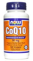 NOW Foods CoQ10 -- 30 mg - 120 Vcaps®