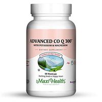 Maxi Health Advanced CO Q10 300 - Coenzyme Q10 - with Potassium & Magnesium - 60 Capsules - Kosher