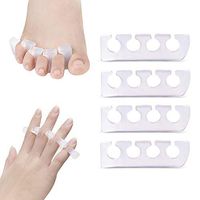 HAIHF Gel Separators Bunion Corrector Big Toe Splint Brace Toe Straighteners Nighttime Toe Separator Bunion Pain Relief for Hallux Valgus, Overlapping Toe,Bunion Relief