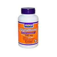 NOW Supplements, Glutathione 500 mg, With Milk Thistle Extract & Alpha Lipoic Acid, Free Radical Neutralizer*, 60 Veg Capsules