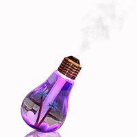 JOMO TECH USB Humidifier Ultrasonic 7 Color Changing LED Lamps 400ml Mini Humidifiers Desktop Night Lights