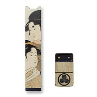 Biijo Japan Juul Skin Wrap for juul Accessories Sticker SYARAKU Hokusai Utagawa Kuniyoshi UKIYOE (Utamaro)