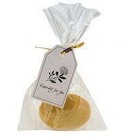 Flat Cellophane Bags with Flower Especially For You Gift Tags for Gift Packaging, Pack of 48 (9x13cm)