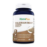 Valerian Root 1000mg 200 Veggie Caps (Extract 4:1, Non-GMO, Gluten Free & Odorless) Naturally Aids Sleep, Aids Anxiety, Helps with Stress Management