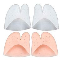 Hxijob Metatarsal Gel Protector Cushion Pads - Relieve Ball of Foot Forefoot Pain Thickening, Breathable, Non-Slip, Anti-Pain, Forefoot, Foot Pad,C