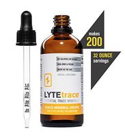 LYTEtrace Trace Mineral Drops - 100ml - Max-Absorption Ionic Natural Sodium Free Trace Minerals Concentrate to Balance The Body's pH - Non-GMO, Vegan, Kosher, and Gluten-Free