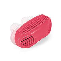 2 in 1 Anti Snoring Devices Snoring Solution Nasal Dilator Air Purifier Filter Snore Reducing Aids Stop Snoring Aids Prevent Snoring Device for Man and Woman (Red)