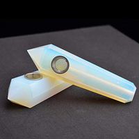 Natural Opal Wand Healing Crystal Stone with 3pcs Screen Filters and 1 Brush