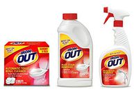 Iron Out Rust Stain Remover Automatic Toilet Bowl Cleaner Tablets, Powerful Gel Spray and Powder