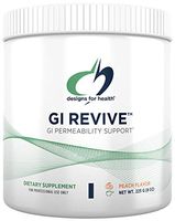 Designs for Health GI Revive Powder - Gut Lining + Regularity Support with Slippery Elm + Marshmallow Root (28 Servings / 225g)